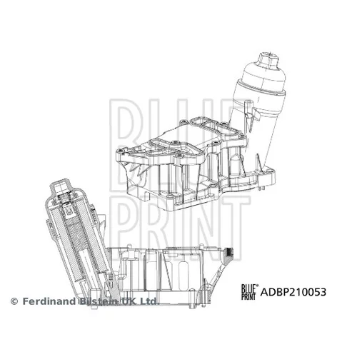 Obal olejového filtra BLUE PRINT ADBP210053