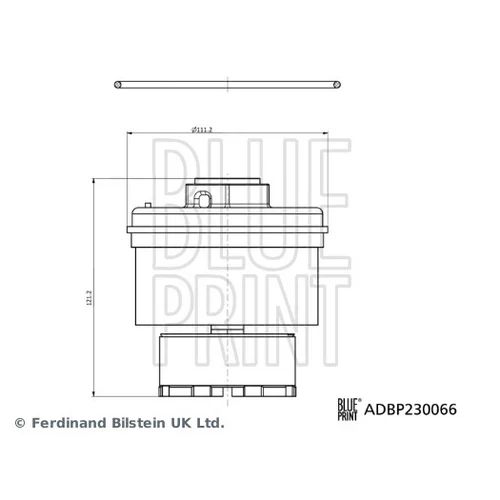 Palivový filter ADBP230066 (BLUE PRINT) - obr. 2
