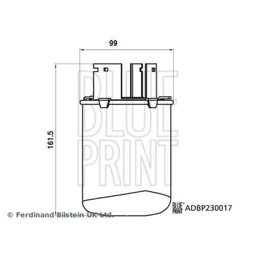 Palivový filter ADBP230017 (BLUE PRINT) - obr. 2