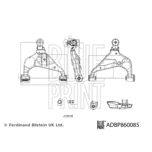 Rameno zavesenia kolies ADBP860085 (BLUE PRINT) - obr. 2