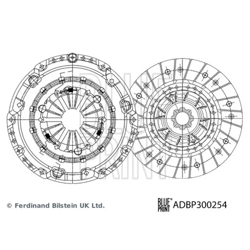 Spojková sada BLUE PRINT ADBP300254