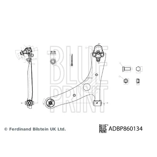 Rameno zavesenia kolies BLUE PRINT ADBP860134
