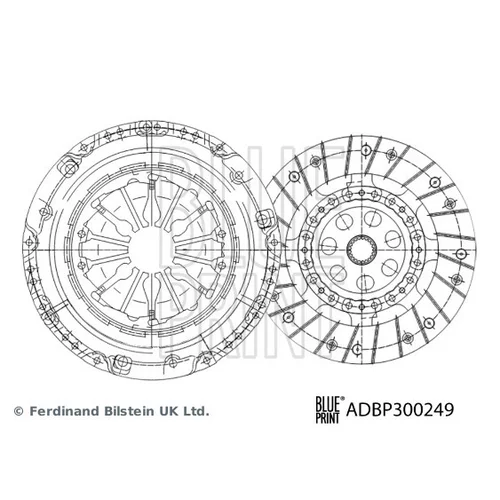 Spojková sada BLUE PRINT ADBP300249