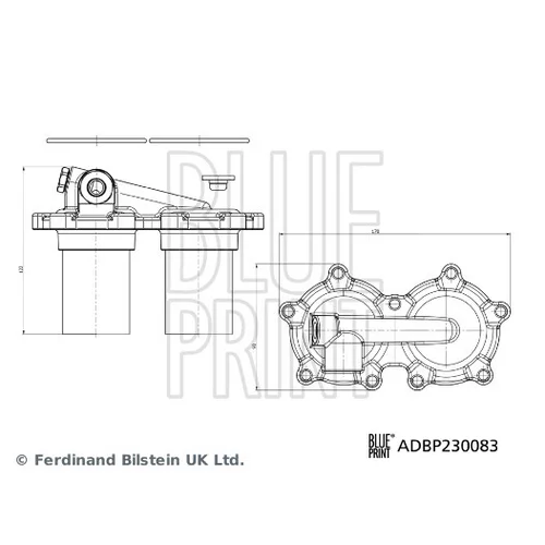 Palivový filter BLUE PRINT ADBP230083