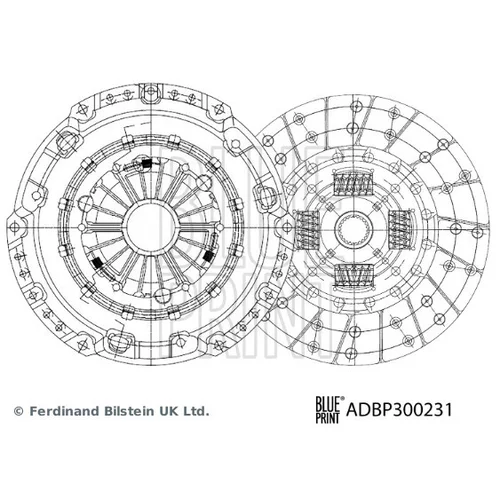 Spojková sada BLUE PRINT ADBP300231