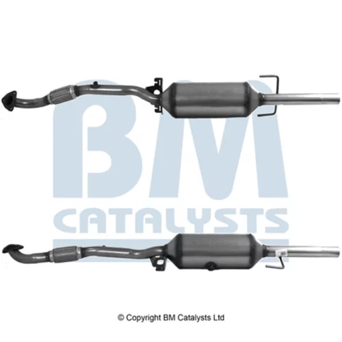Filter sadzí/pevných častíc výfukového systému BM CATALYSTS BM11154HP