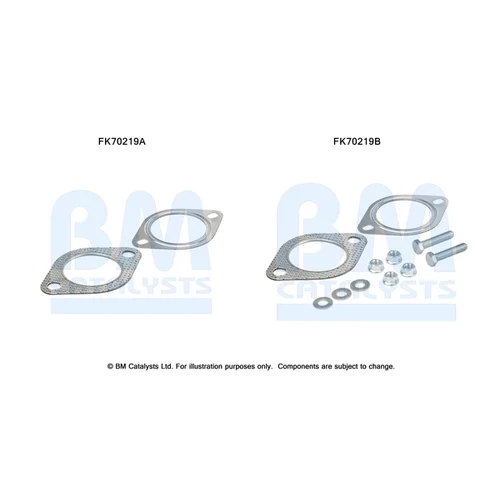 Montážna sada pre výfukovú trubku FK70219 (BM CATALYSTS)
