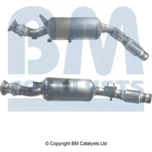 Filter sadzí/pevných častíc výfukového systému BM CATALYSTS BM11461HP
