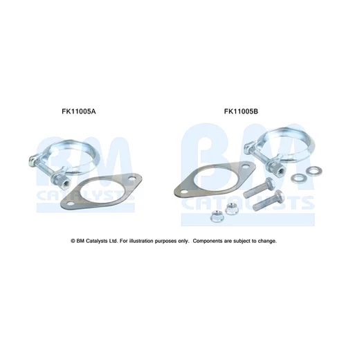 Filter pevných častíc - montážna sada FK11005 (BM CATALYSTS)
