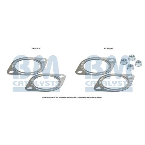 Montážna sada pre výfukovú trubku FK50783 (BM CATALYSTS)