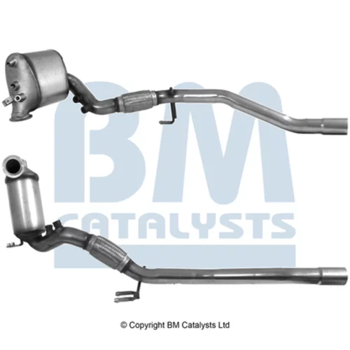 Filter sadzí/pevných častíc výfukového systému BM CATALYSTS BM11035P
