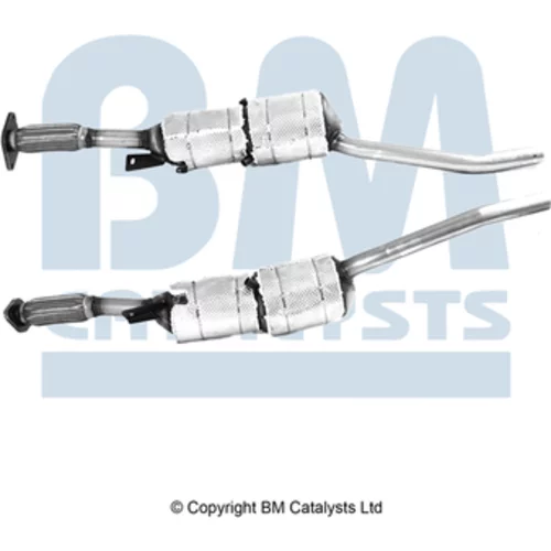 Filter sadzí/pevných častíc výfukového systému BM CATALYSTS BM11352H