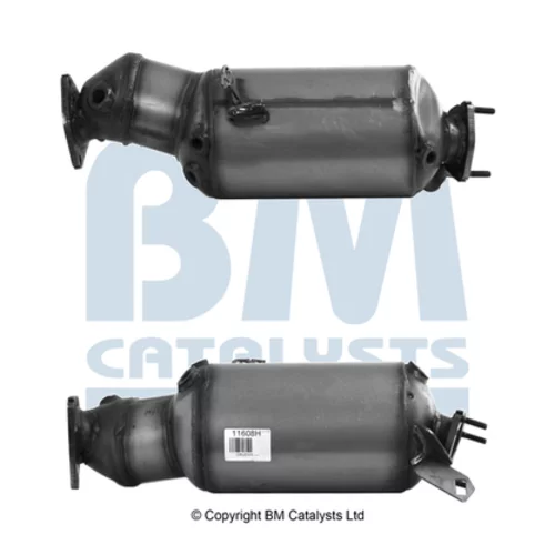 Filter sadzí/pevných častíc výfukového systému BM CATALYSTS BM11608H