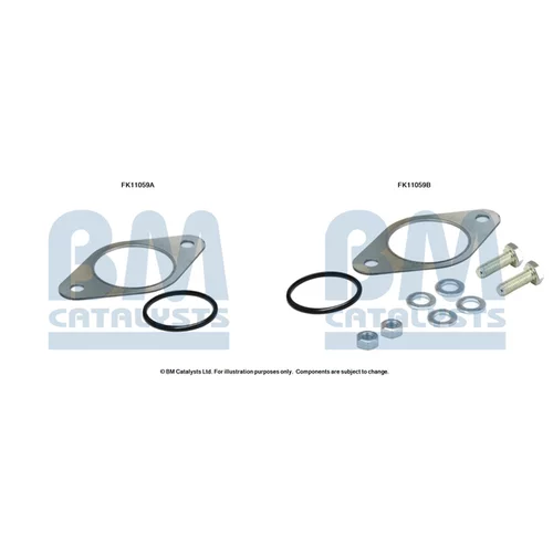 Filter pevných častíc - montážna sada FK11059 (BM CATALYSTS)