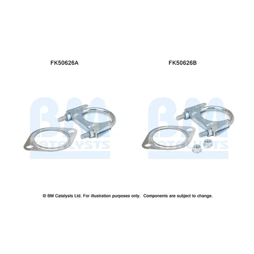 Montážna sada pre výfukovú trubku FK50626 (BM CATALYSTS)