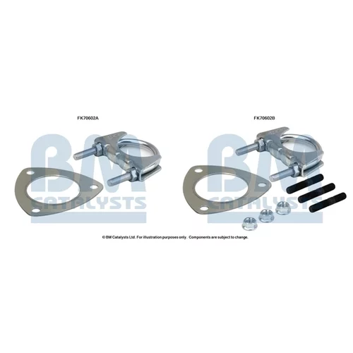 Montážna sada pre výfukovú trubku FK70602 (BM CATALYSTS)
