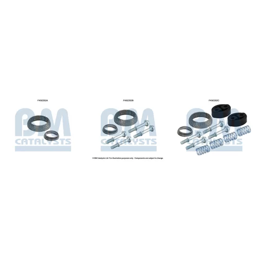 Katalyzátor - montážna sada FK92202 (BM CATALYSTS)