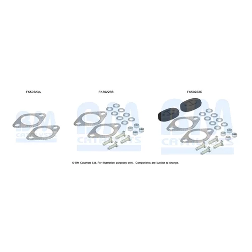 Montážna sada pre výfukovú trubku FK50223 (BM CATALYSTS)