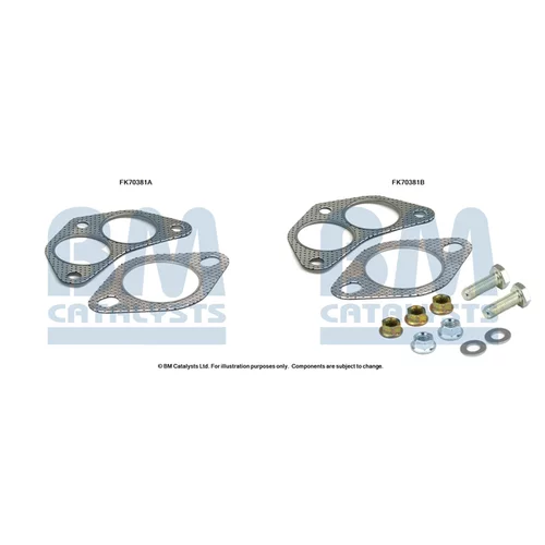 Montážna sada pre výfukovú trubku FK70381 (BM CATALYSTS)
