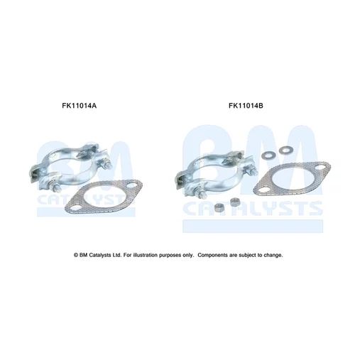 Filter pevných častíc - montážna sada FK11014 (BM CATALYSTS)