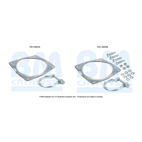 Filter pevných častíc - montážna sada FK11037 (BM CATALYSTS)