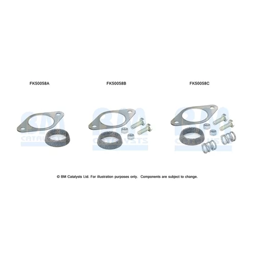 Montážna sada pre výfukovú trubku FK50058 (BM CATALYSTS)