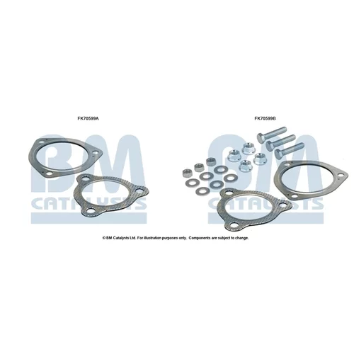 Montážna sada pre výfukovú trubku FK70599 (BM CATALYSTS)