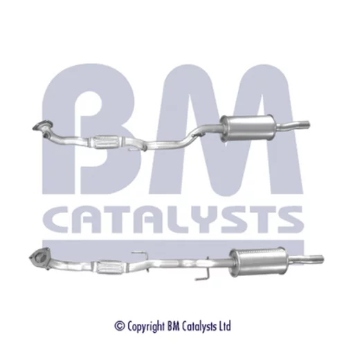 Výfukové potrubie BM CATALYSTS BM50618
