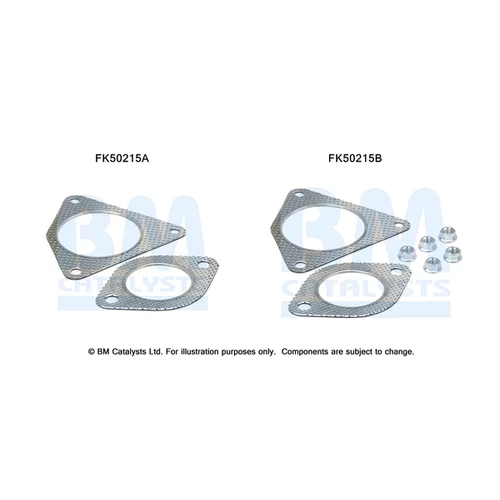 Montážna sada pre výfukovú trubku FK50215 (BM CATALYSTS)
