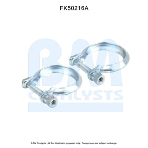 Montážna sada pre výfukovú trubku FK50216 (BM CATALYSTS)