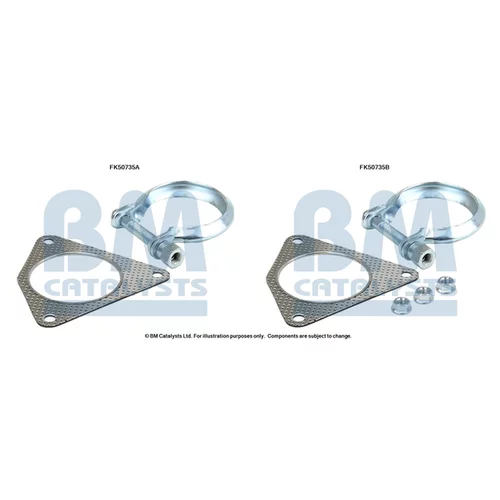 Montážna sada pre výfukovú trubku FK50735 (BM CATALYSTS)