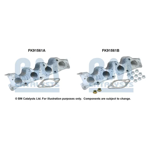 Katalyzátor - montážna sada FK91561 (BM CATALYSTS)