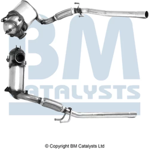 Filter sadzí/pevných častíc výfukového systému BM CATALYSTS BM11166H