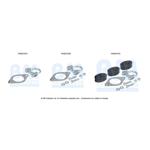 Montážna sada pre výfukovú trubku FK50127 (BM CATALYSTS)
