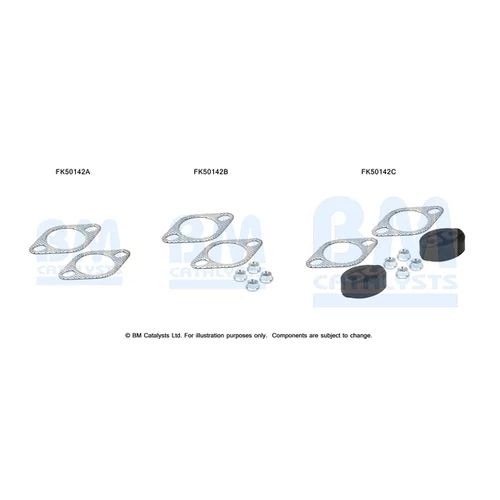 Montážna sada pre výfukovú trubku FK50142 (BM CATALYSTS)