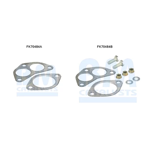 Montážna sada pre výfukovú trubku FK70484 (BM CATALYSTS)
