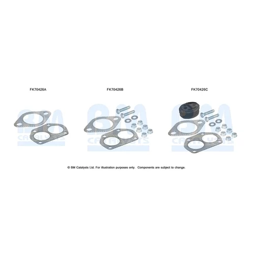 Montážna sada pre výfukovú trubku FK70426 (BM CATALYSTS)