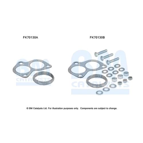 Montážna sada pre výfukovú trubku FK70130 (BM CATALYSTS)
