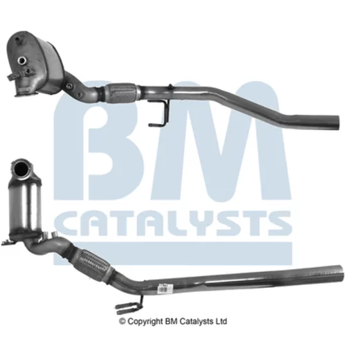 Filter sadzí/pevných častíc výfukového systému BM CATALYSTS BM11051