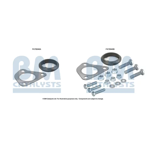Montážna sada pre výfukovú trubku FK70040 (BM CATALYSTS)