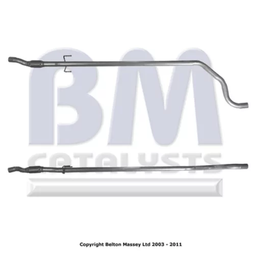 Výfukové potrubie BM CATALYSTS BM50504