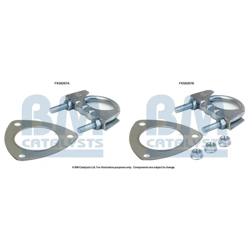Montážna sada pre výfukovú trubku FK50267 (BM CATALYSTS)