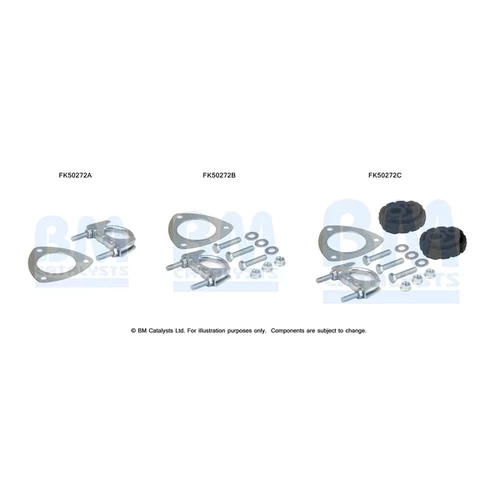 Montážna sada pre výfukovú trubku FK50272 (BM CATALYSTS)