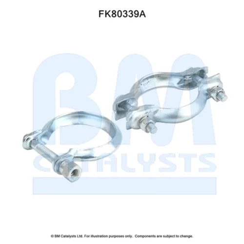 Katalyzátor - montážna sada FK80339 (BM CATALYSTS)