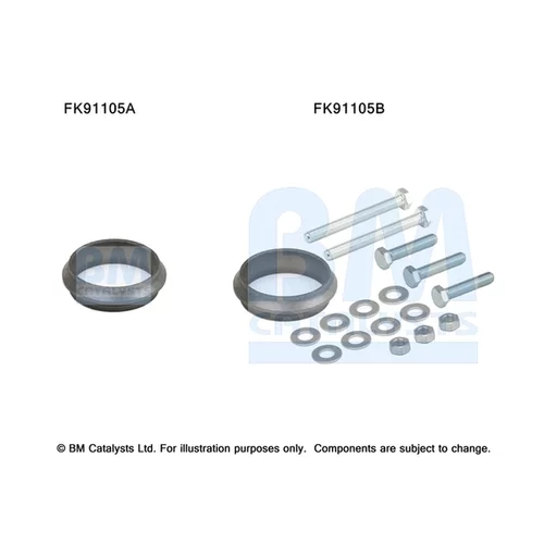 Katalyzátor - montážna sada FK91105 (BM CATALYSTS)