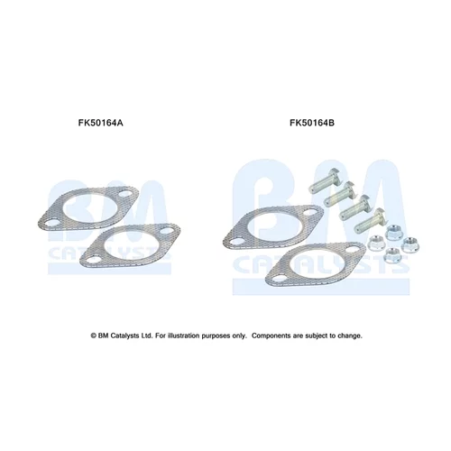 Montážna sada pre výfukovú trubku FK50164 (BM CATALYSTS)
