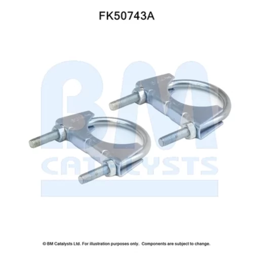 Montážna sada pre výfukovú trubku FK50743 (BM CATALYSTS)