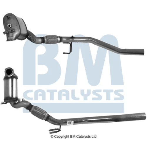 Filter sadzí/pevných častíc výfukového systému BM CATALYSTS BM11051P