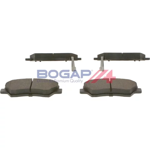 Sada brzdových platničiek kotúčovej brzdy BOGAP Y8210246