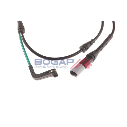 Výstražný kontakt opotrebenia brzdového obloženia B7118112 /BOGAP/ - obr. 2